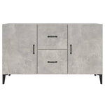 Aparador clásico HKH de madera procesada 100 x 36 x 60 cm - Gris Cemento
