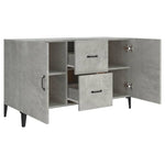 Aparador clásico HKH de madera procesada 100 x 36 x 60 cm - Gris Cemento