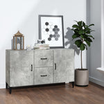 Aparador clásico HKH de madera procesada 100 x 36 x 60 cm - Gris Cemento