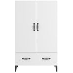 HKH Armario Alto de Madera Contrachapada 70 X 31 X 115 Cm - Blanco