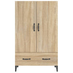 HKH Armario Alto de Madera Contrachapada 70 X 31 X 115 Cm - Roble Sonoma