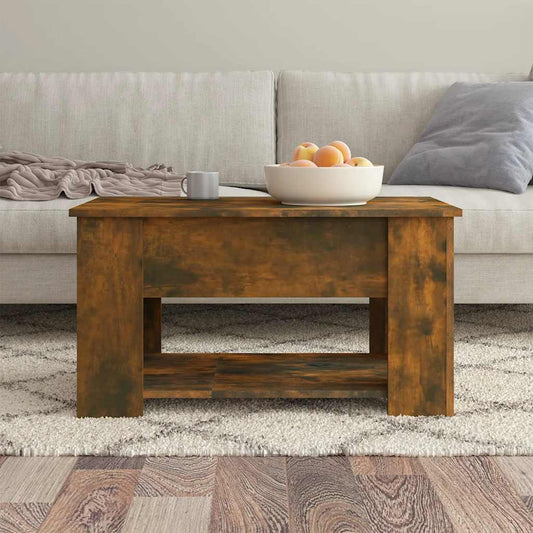 Mesa de centro HKH de roble ahumado en madera manufacturada