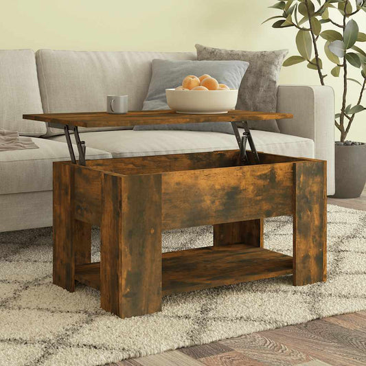 Mesa de centro HKH de roble ahumado en madera manufacturada