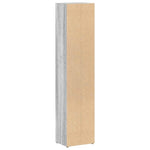 HKH Armarios para Cds 2 Piezas Sonoma - 21x16x93,5cm - Gris