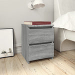 HKH Mesa Cabeceira em Derivados de Madeira Sonoma - Cinzento