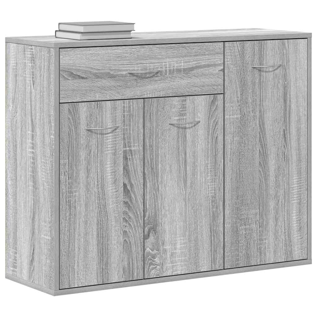 Aparador HKH en derivados de Madera 88 X 30 X 70 Cm - Sonoma Gris