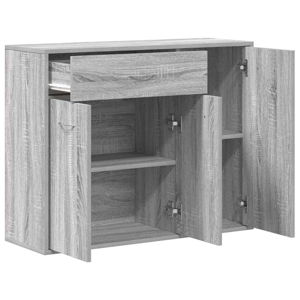 Aparador HKH en derivados de Madera 88 X 30 X 70 Cm - Sonoma Gris