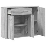 Aparador HKH en derivados de Madera 88 X 30 X 70 Cm - Sonoma Gris