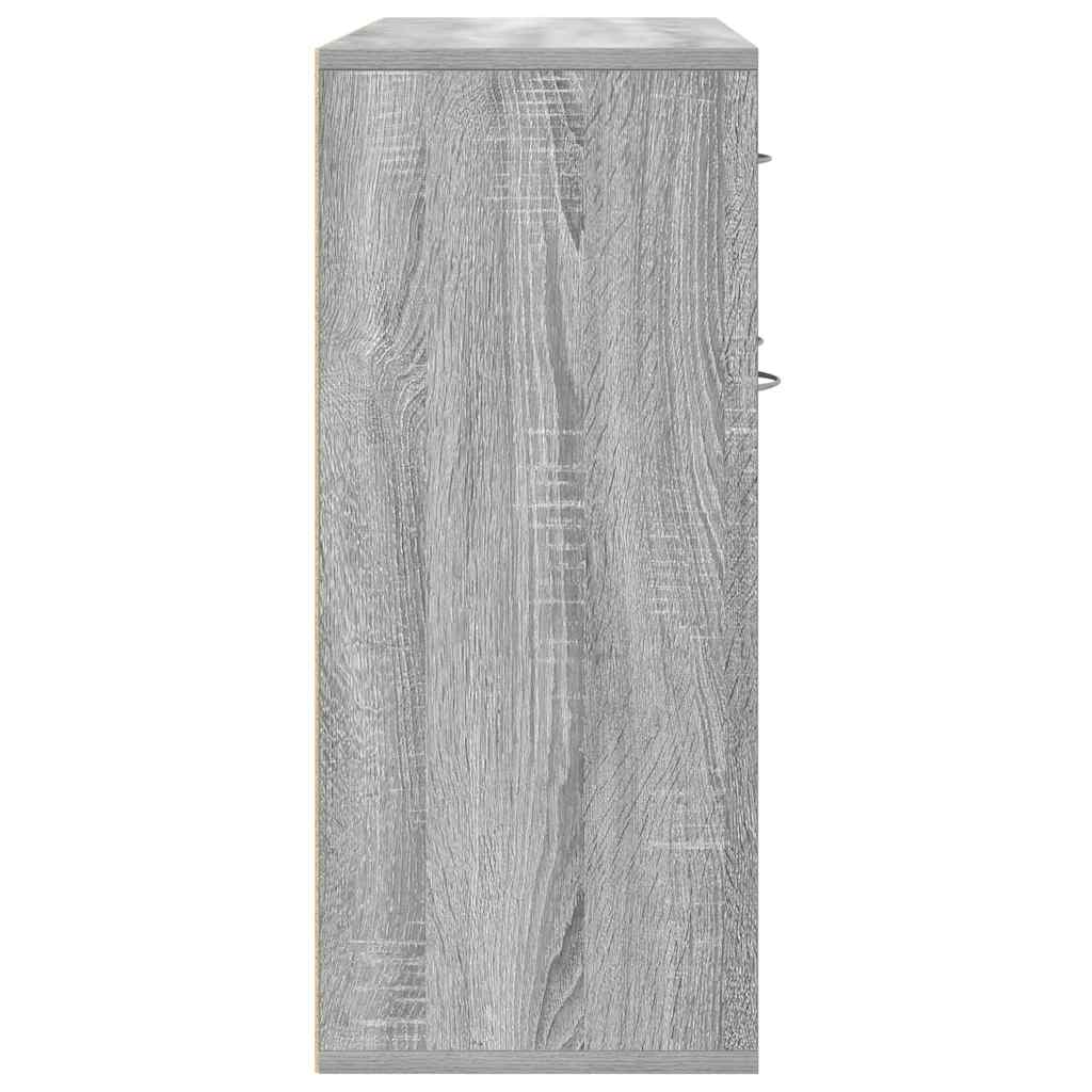 Aparador HKH en derivados de Madera 88 X 30 X 70 Cm - Sonoma Gris