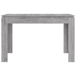 HKH Mesa de Jantar em Derivados de Madeira Cinza Sonoma