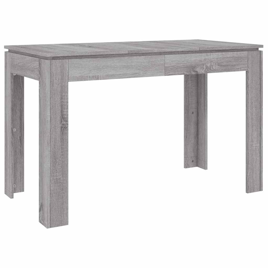 HKH Mesa de Jantar em Derivados de Madeira Cinza Sonoma