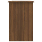 HKH Escritorio Madera Procesada Color en Madera Roble - Marrón