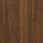 HKH Escritorio Madera Procesada Color en Madera Roble - Marrón