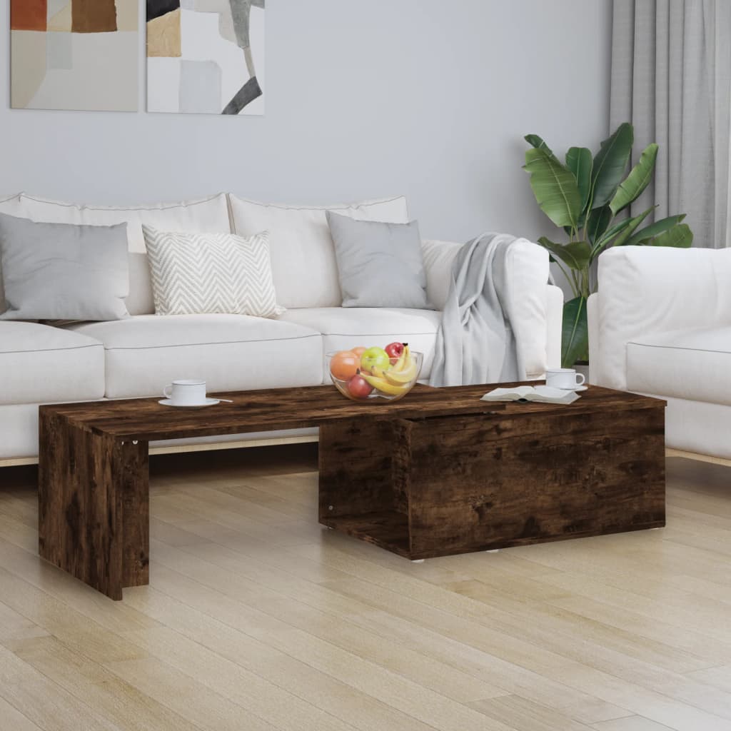 Mesa de centro HKH en derivados de madera Roble Ahumado