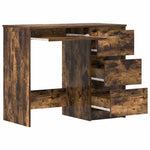 HKH Secretária Derivados de Madeira Cor em Madeira Carvalho Fumado