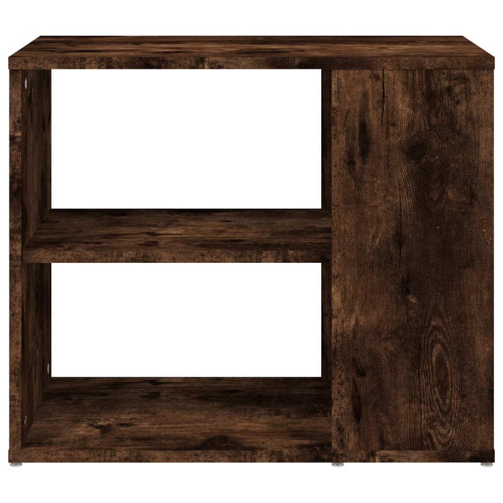 HKH Mueble de Apoyo Clásico en derivados de Madera 60 x 30 x 50 cm - Roble Ahumado
