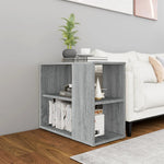 HKH Mueble Auxiliar Clásico en derivados de Madera 60 x 30 x 50 cm - Sonoma Gris