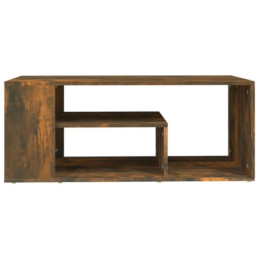 Mesa de centro HKH de roble ahumado en madera manufacturada