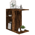 Mesa auxiliar HKH en roble ahumado y derivados de la madera