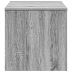 HKH Juego de 3 Mesas Auxiliares Sonoma de Madera Contrachapada - Gris