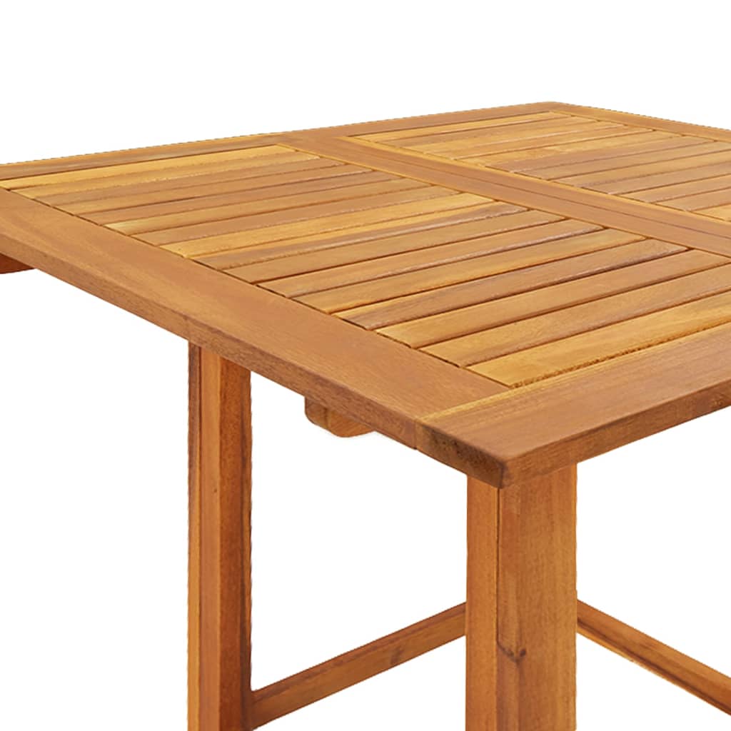 HKH Mesa de Bistrô 75x75x110 Cm Madeira de Acácia Maciça - Marrom