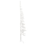 HKH Meia Árvore de Natal Fina com Suporte - Branco