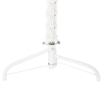 HKH Meia Árvore de Natal Fina com Suporte - Branco