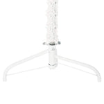 HKH Meia Árvore de Natal Fina com Suporte - Branco