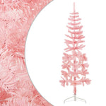 HKH Meia Árvore de Natal Fina com Suporte - Rosa