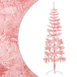 HKH Meia Árvore de Natal Fina com Suporte - Rosa