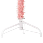 HKH Meia Árvore de Natal Fina com Suporte - Rosa