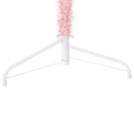 HKH Meia Árvore de Natal Fina com Suporte - Rosa