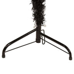 HKH Meia Árvore de Natal Fina com Suporte - Preto
