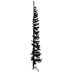HKH Meia Árvore de Natal Fina com Suporte - Preto