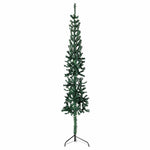 HKH Meia Árvore de Natal Fina com Suporte - Verde
