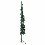 HKH Meia Árvore de Natal Fina com Suporte - Verde
