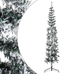 HKH Meia Árvore de Natal Fina com Flocos de Neve