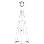 HKH Árvore de Natal em Cone com 108 Luzes LED - Branco Frio