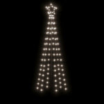 HKH Árvore de Natal em Cone com 108 Luzes LED - Branco Frio
