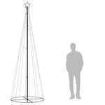 HKH Árvore de Natal em Cone com 310 Luzes LED - Branco Quente