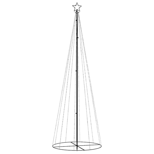 HKH Árvore de Natal em Cone com 310 Luzes LED - Azul