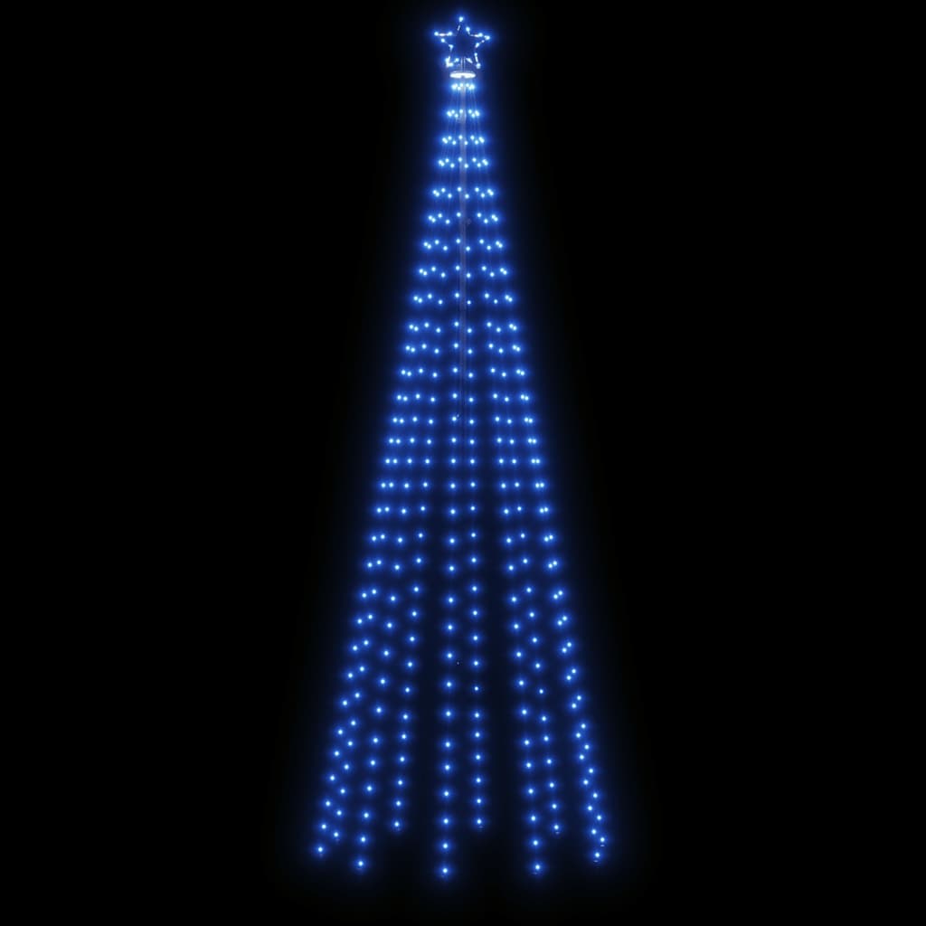 HKH Árvore de Natal em Cone com 310 Luzes LED - Azul