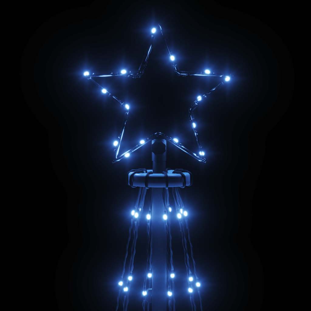 HKH Árvore de Natal em Cone com 310 Luzes LED - Azul