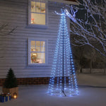 HKH Árvore de Natal em Cone com 310 Luzes LED - Azul
