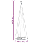 HKH Árvore de Natal em Cone com 310 Luzes LED - Colorido