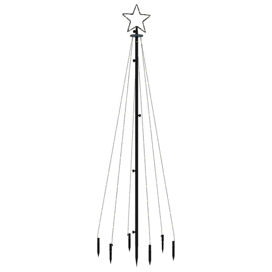 HKH Árvore de Natal com Espeto 108 Luzes LED - Branco Quente