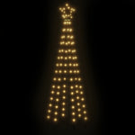 HKH Árvore de Natal com Espeto 108 Luzes LED - Branco Quente