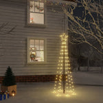 HKH Árvore de Natal com Espeto 108 Luzes LED - Branco Quente