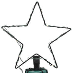 HKH Árvore de Natal com Espigão e 310 Luzes LED - Colorido