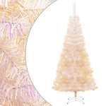 HKH Árvore Natal Artificial + Pontas Iridescentes Branco em PVC